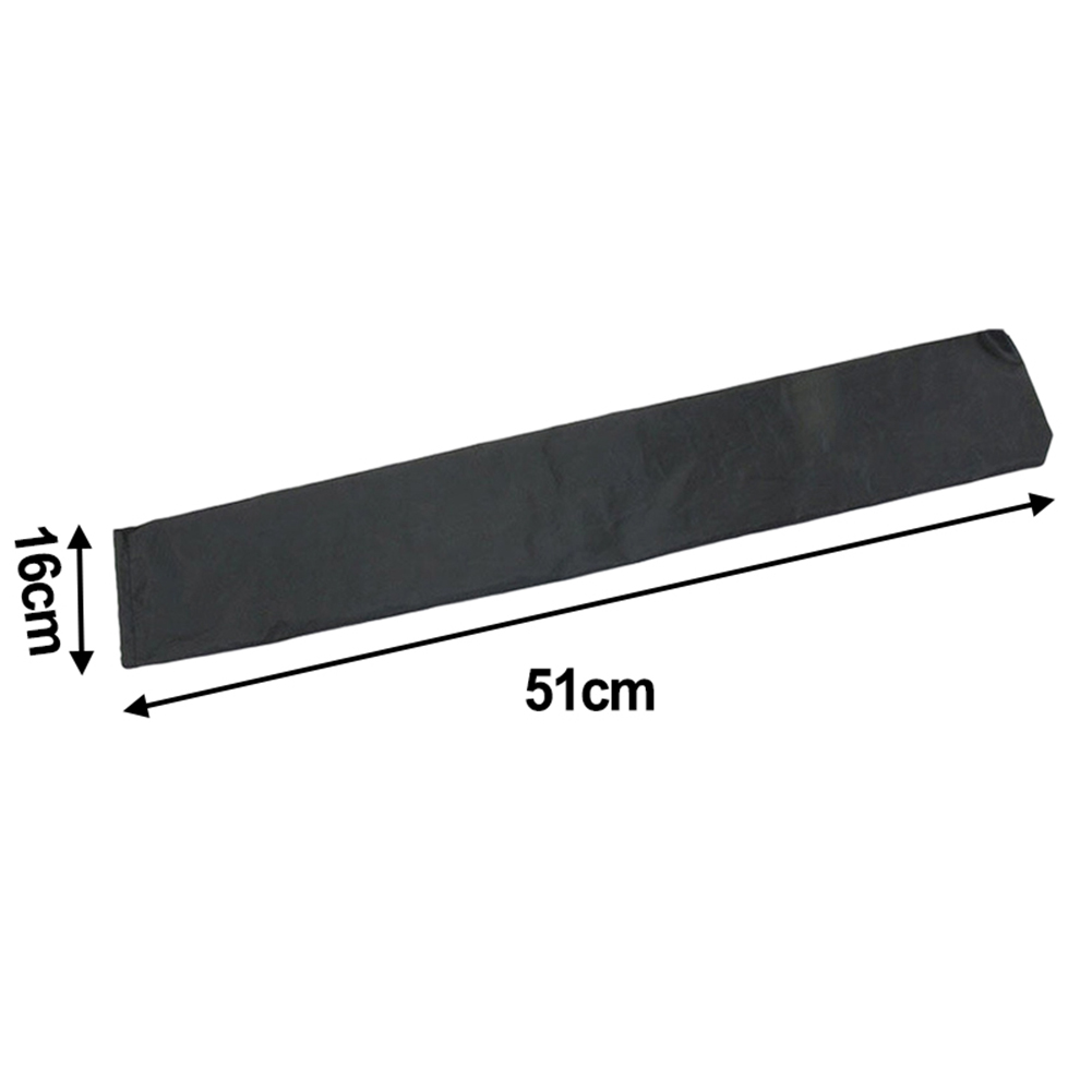 Gardening Tools Bag - Black Polyester Storage Bag 15x61cm For