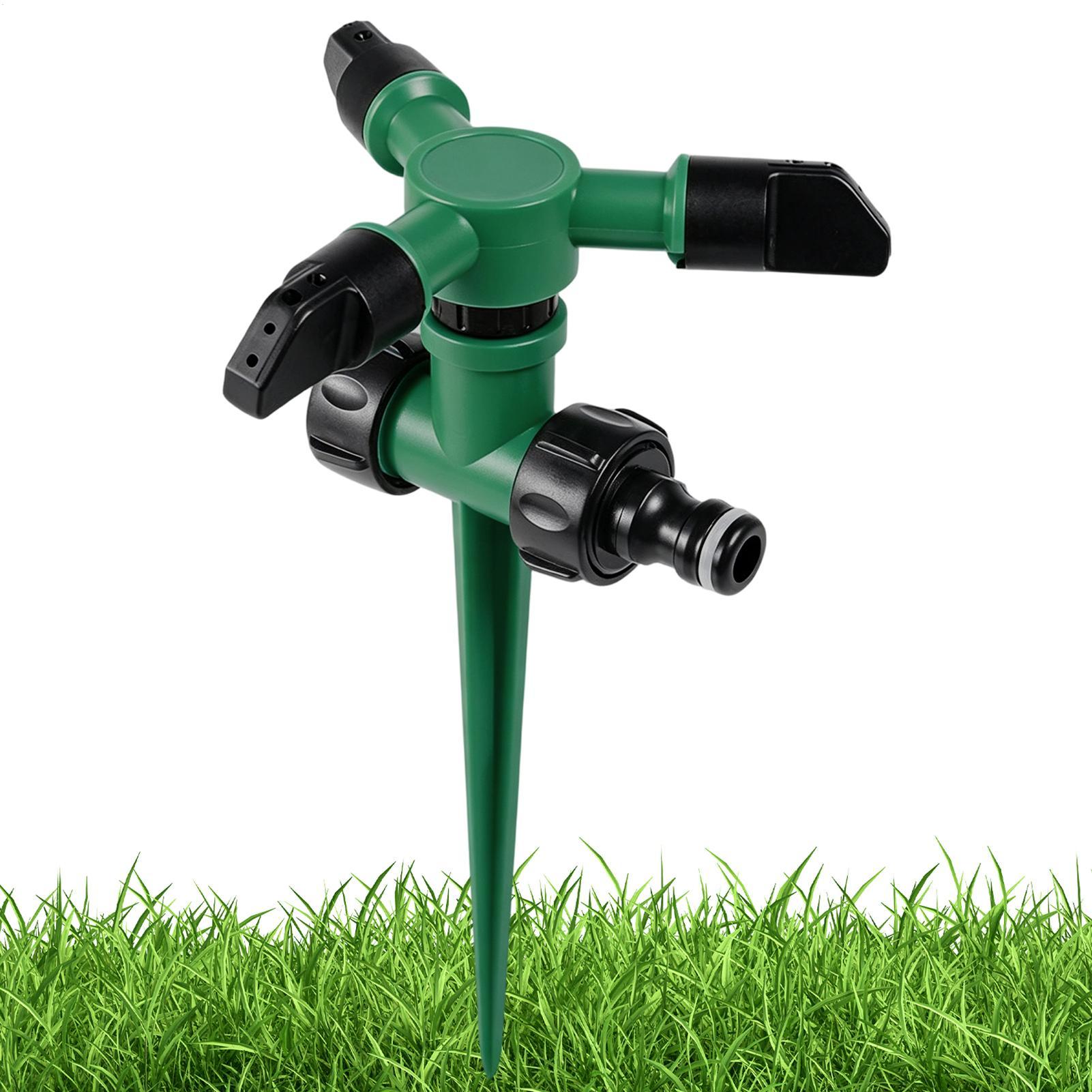 Gardening Tools For Beginners - Automatic Rotating Water Sprinkler for Garden