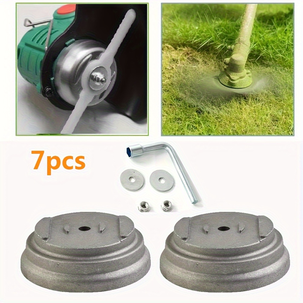 Gardening Tools Wholesale - 7pcs electric lawn mower blade base