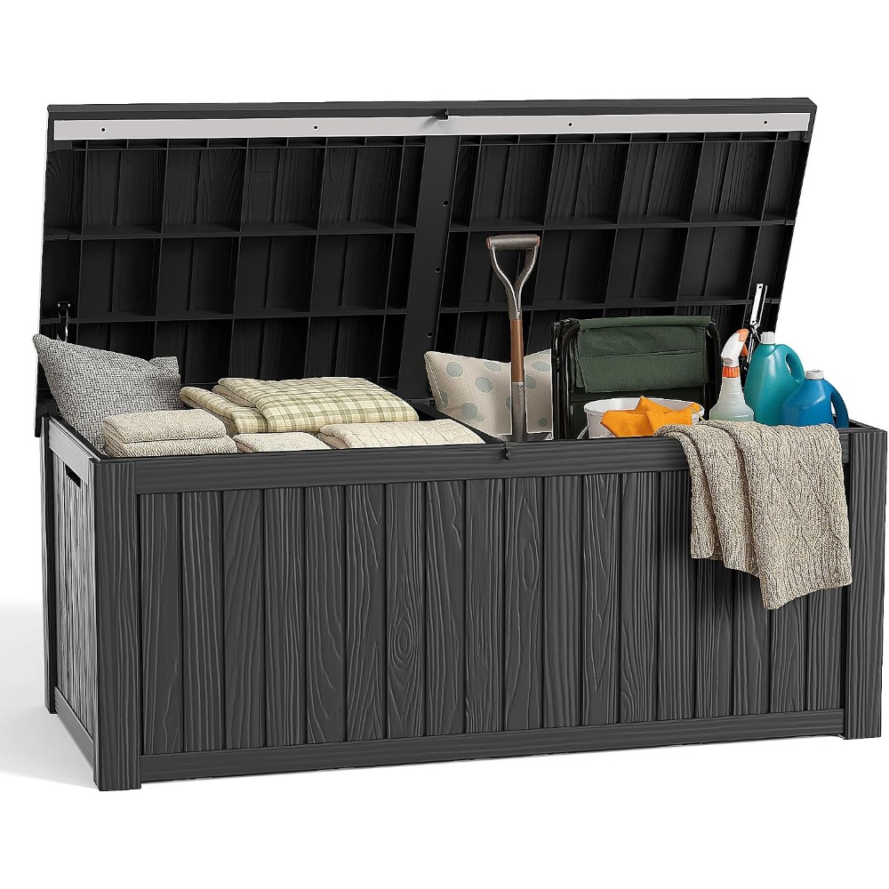 Gardening Tools And Equipment - Large Outdoor Storage Box for Patio