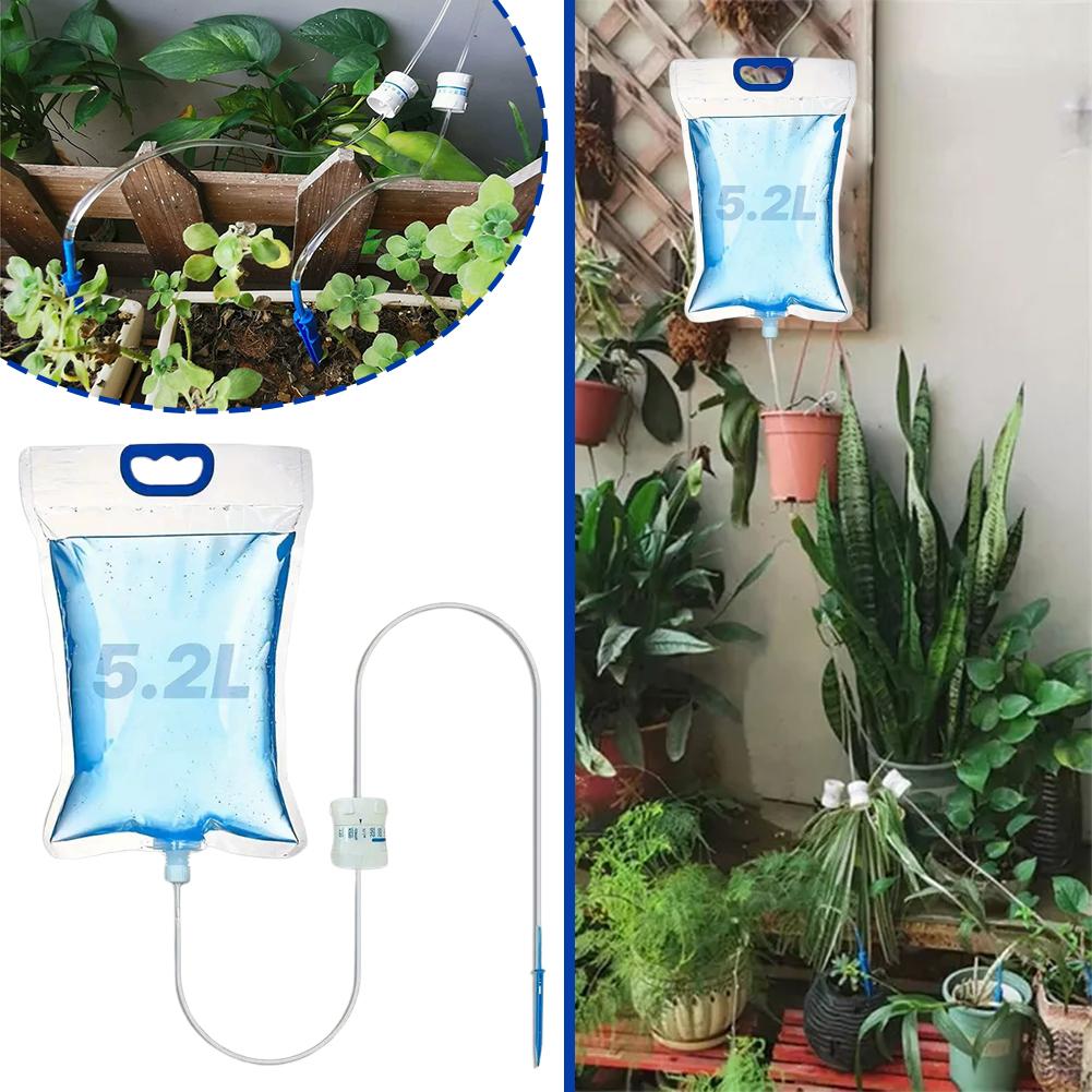 Gardening Tools For Beginners - 5.2L Adjustable Automatic Drip Watering Can