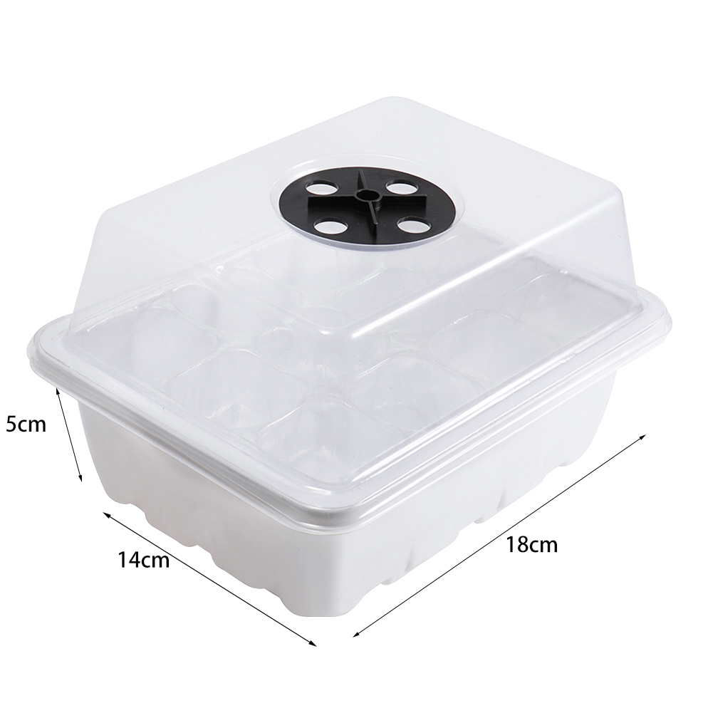 Seed Starter Trays - 12 Holes Seed Starter Tray with