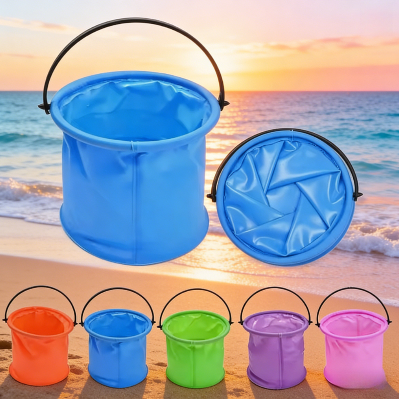 Beach Sand Bucket Toy  Collaps - Gardening Tools For Beginners reseña y precio
