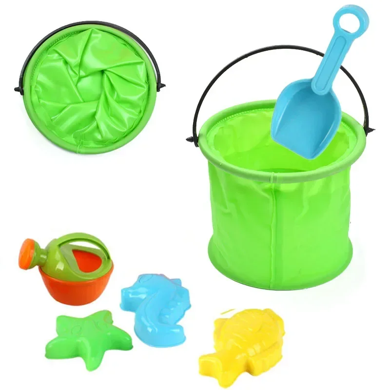 Beach Sand Bucket Toy  Collaps - Gardening Tools For Beginners reseña y precio