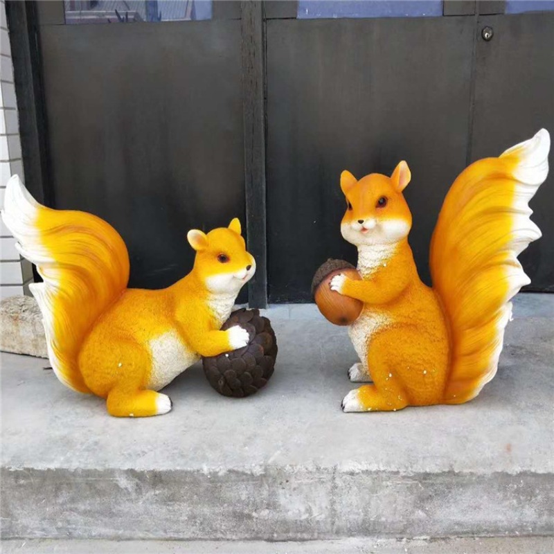 Fiberglass painted cartoon squ - Gardening Tools Cartoon reseña y precio