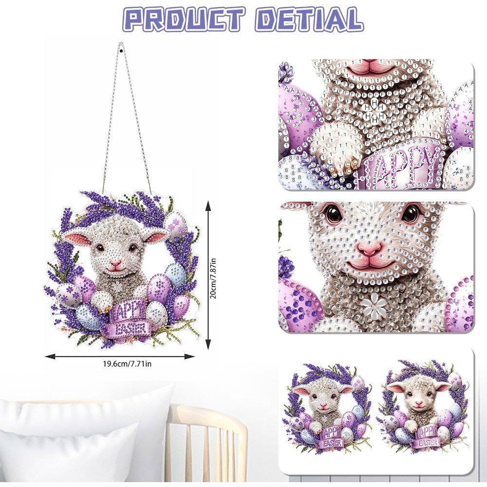 Easter DIY Diamond Painting Ki - Gardening Tools Kit For Home Garden reseña y precio