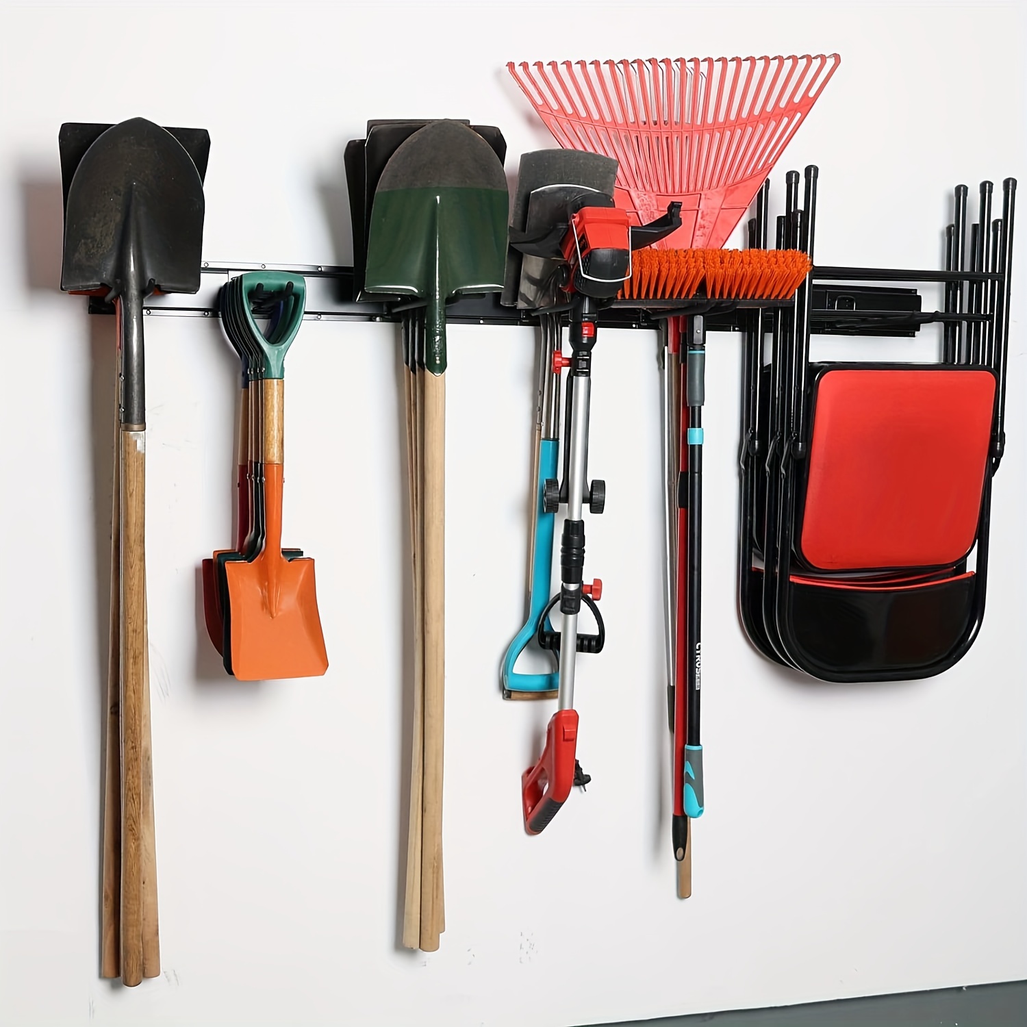 Garage Storage, Garage Organiz - Gardening Tools Rake reseña y precio