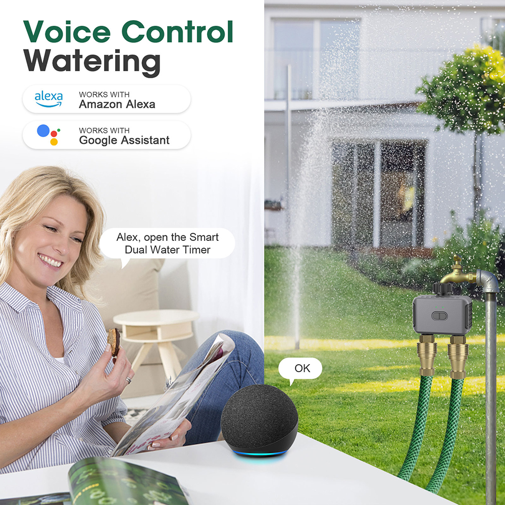 Tuya Smart Water Timer Zigbee/ - Gardening Tools And Equipment reseña y precio