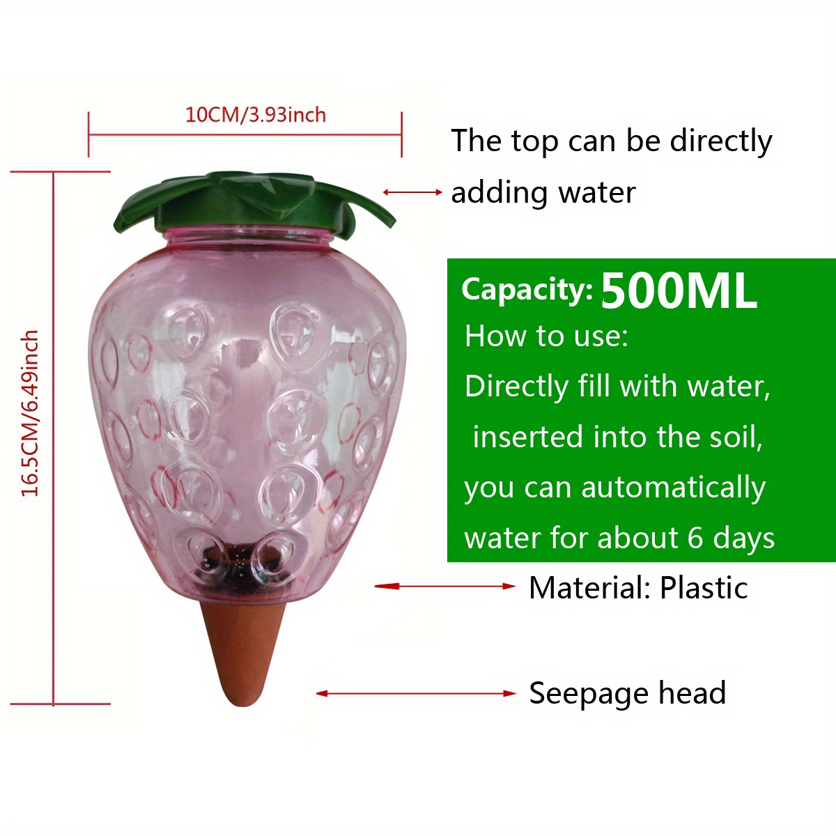 2 Pcs Automatic Watering Tool  - Gardening Tools Water reseña y precio