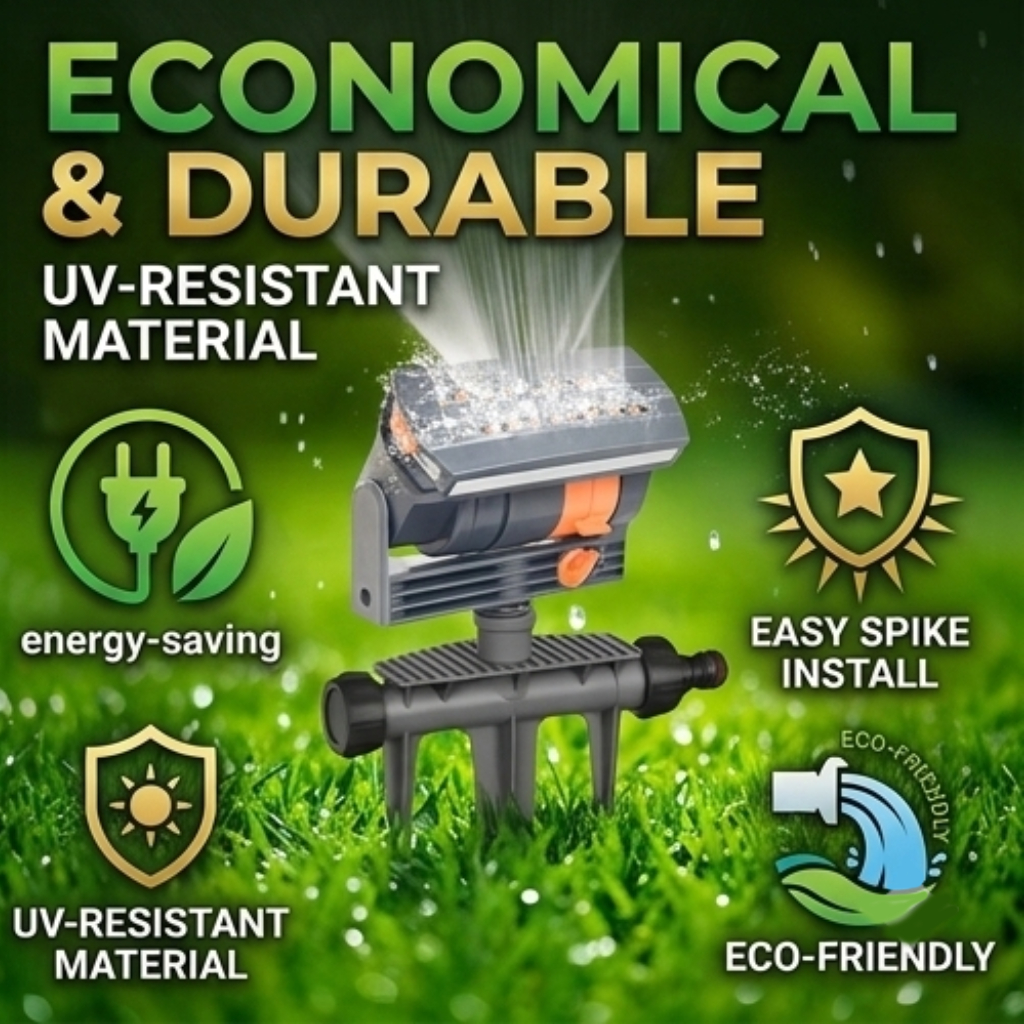 Automatic Oscillating Sprinkle - Gardening Tools Water reseña y precio
