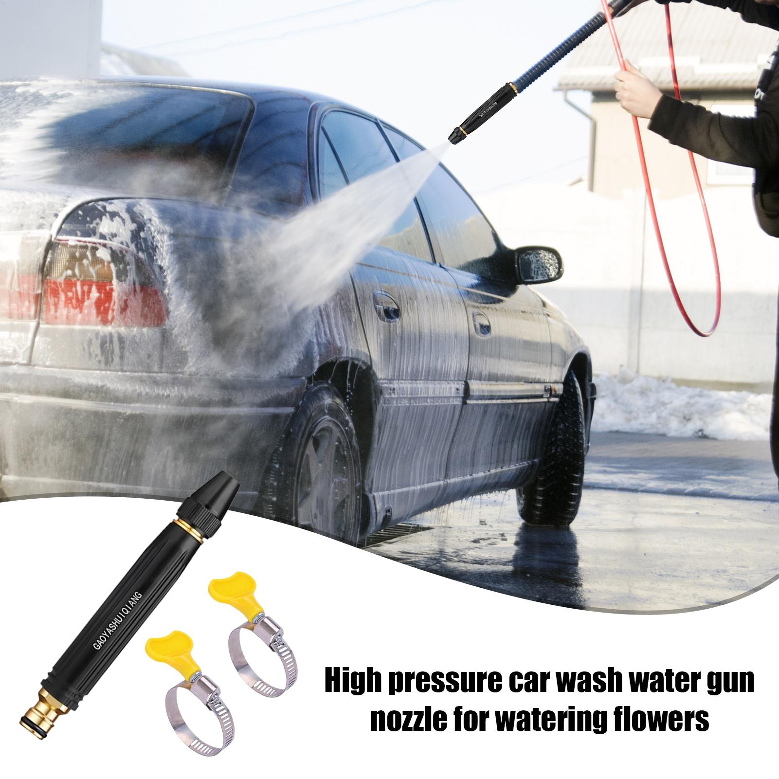 Garden Hose Spray Nozzle Metal - Gardening Tools Water reseña y precio