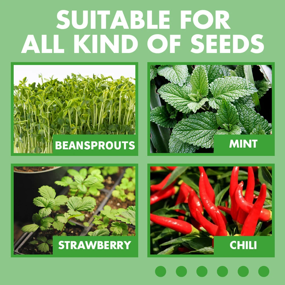 12 Holes Seed Starter Tray wit - Seed Starter Trays reseña y precio