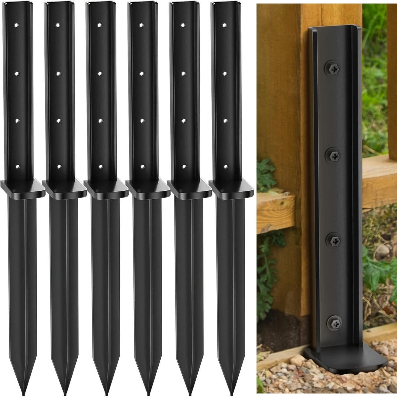 2PCS Fence Repair Anchor Fence - Gardening Tools Kit For Home Garden reseña y precio