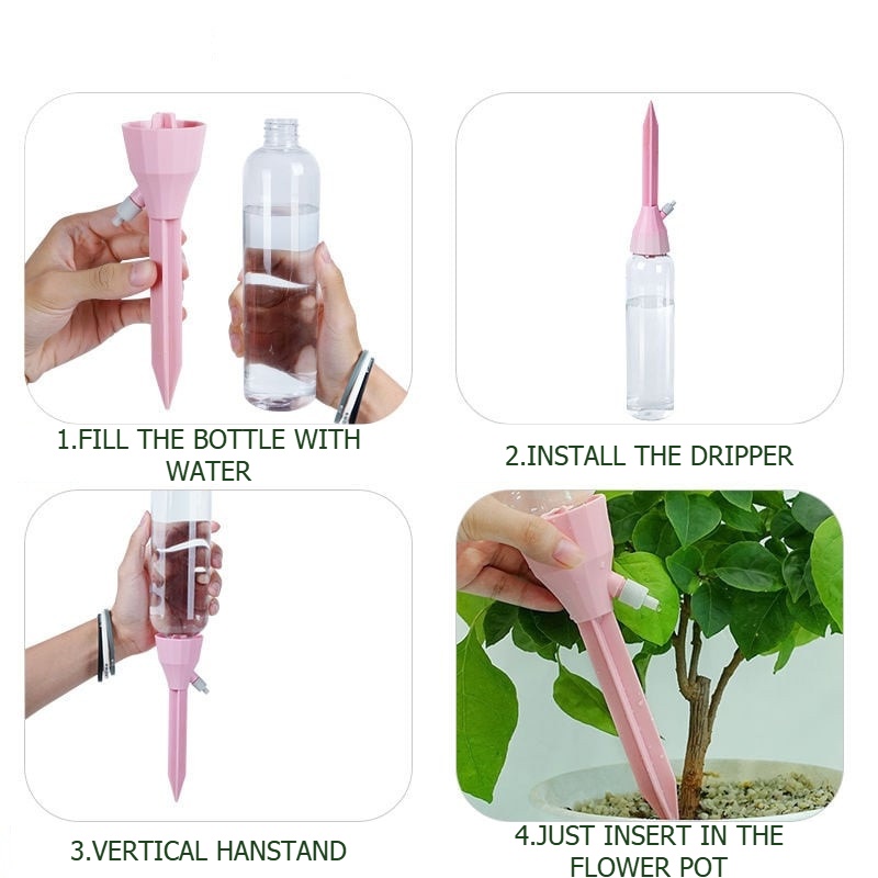 Automatic Drip Irrigation Syst - Gardening Tools And Equipment reseña y precio