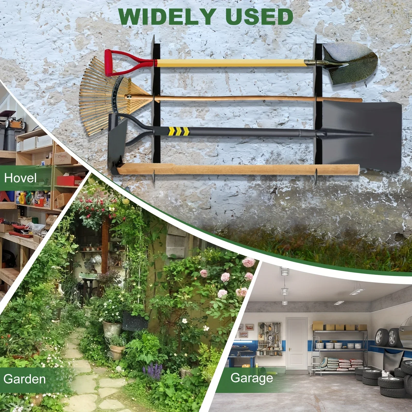 Heavy Duty Metal Garden Tool H - Gardening Tools Rake reseña y precio