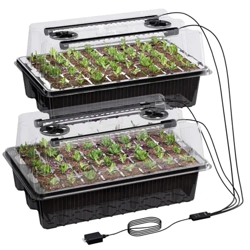80-Cell Self-Watering Seed Sta - Seed Starter Trays reseña y precio