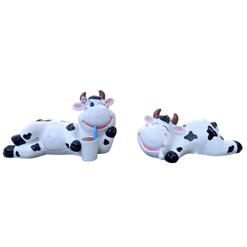 Outdoor, cartoon, cow sculptur - Gardening Tools Cartoon reseña y precio