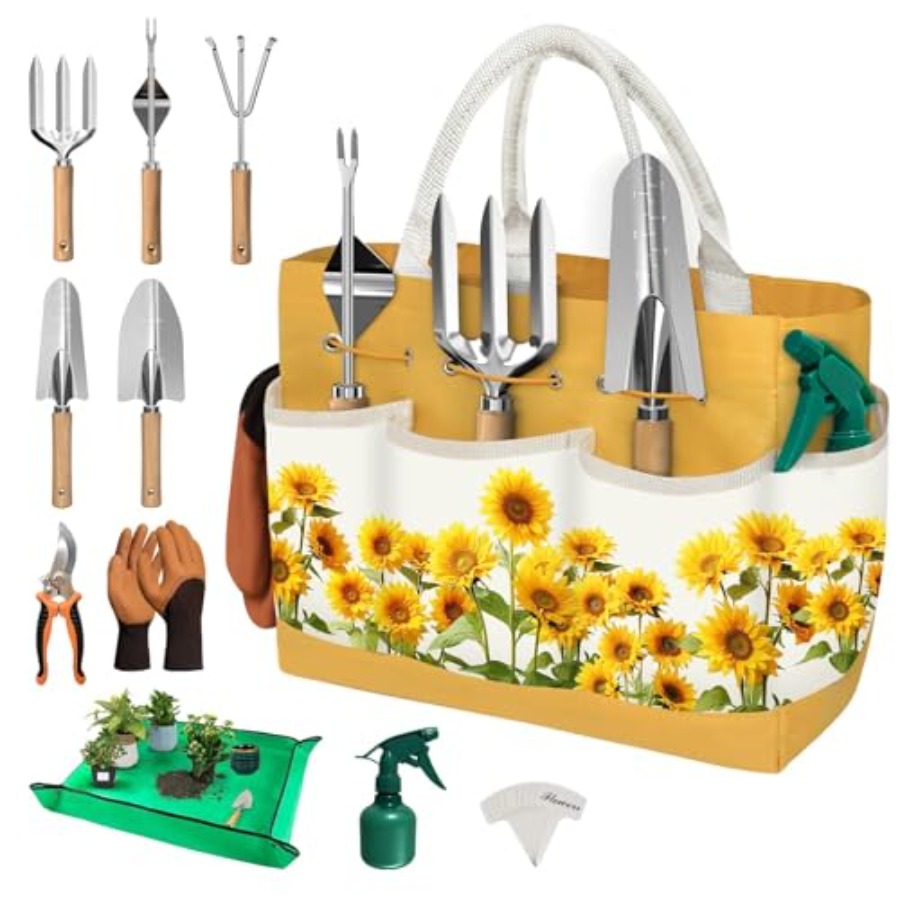 22Pcs Gardening Tools Set for  - Gardening Tools Mothers Day reseña y precio