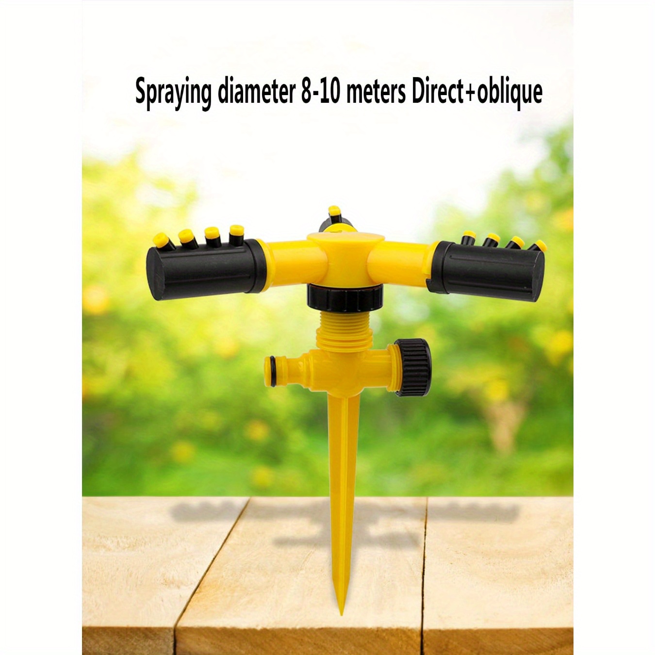 1pc 360° Automatic Rotating Sp - Gardening Tools And Equipment reseña y precio