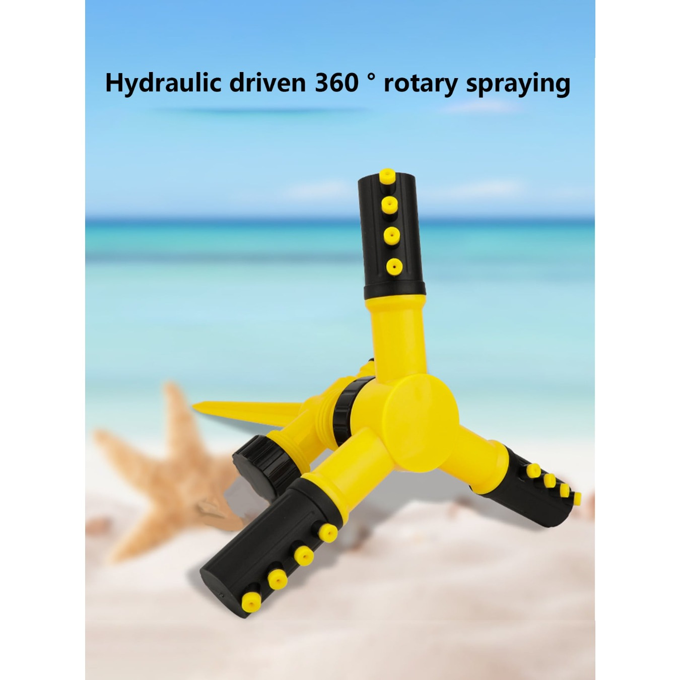1pc 360° Automatic Rotating Sp - Gardening Tools And Equipment reseña y precio