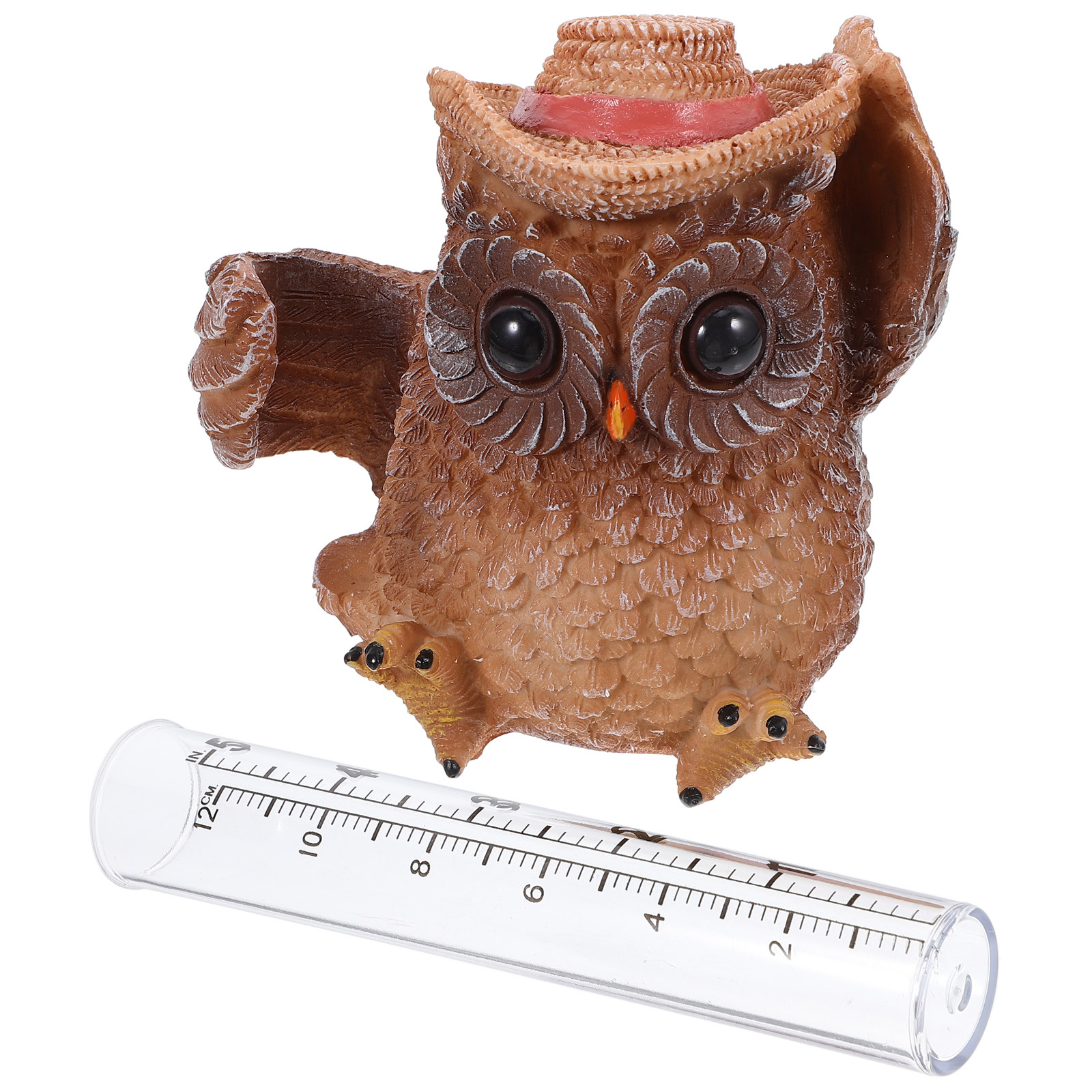 1pc Owl Rain Gauge Cartoon Dec - Gardening Tools Cartoon reseña y precio