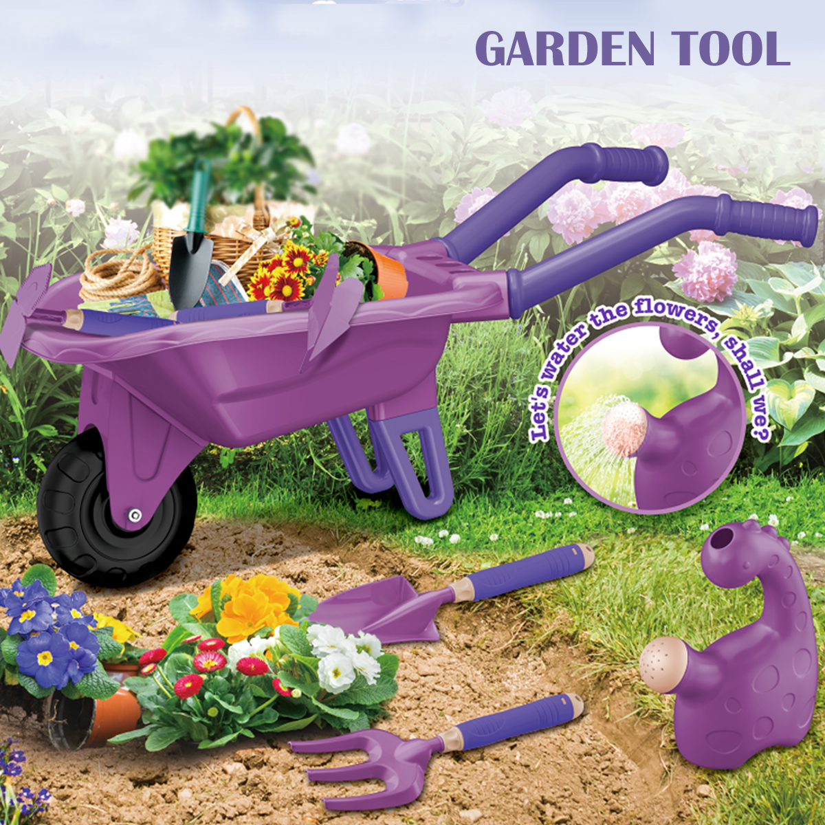 Gardening Tool Set Toys for ki - Gardening Tools Wholesale reseña y precio