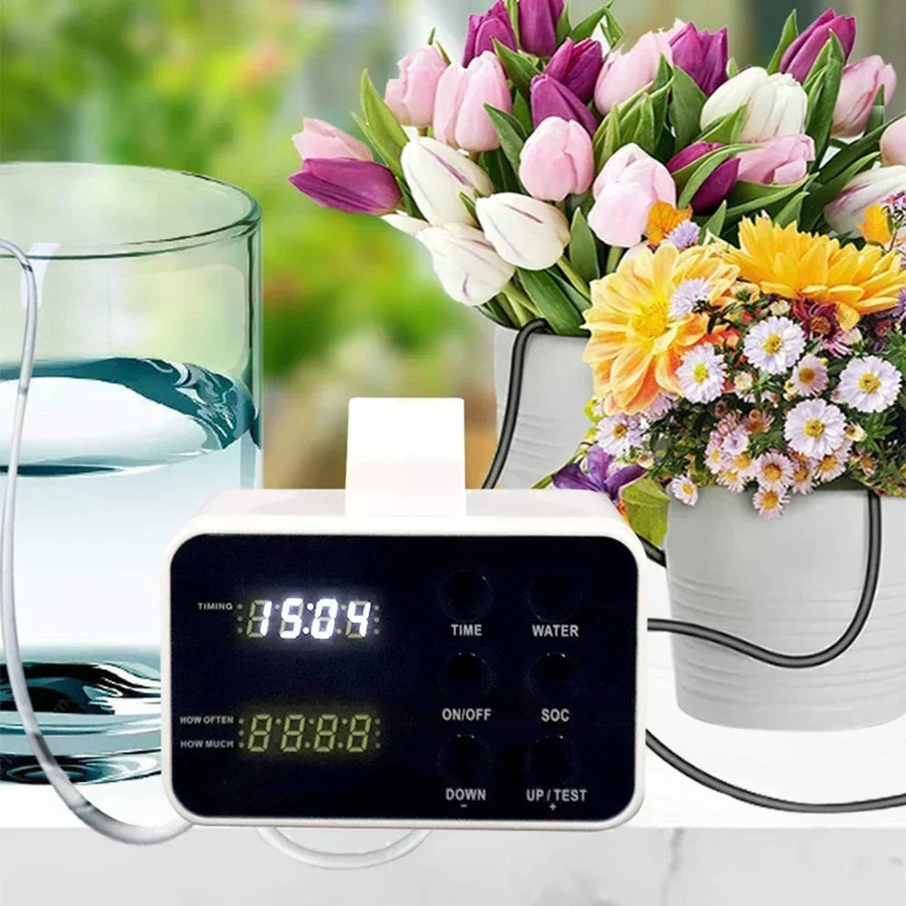 Automatic Indoor Watering Time - Gardening Tools Water reseña y precio