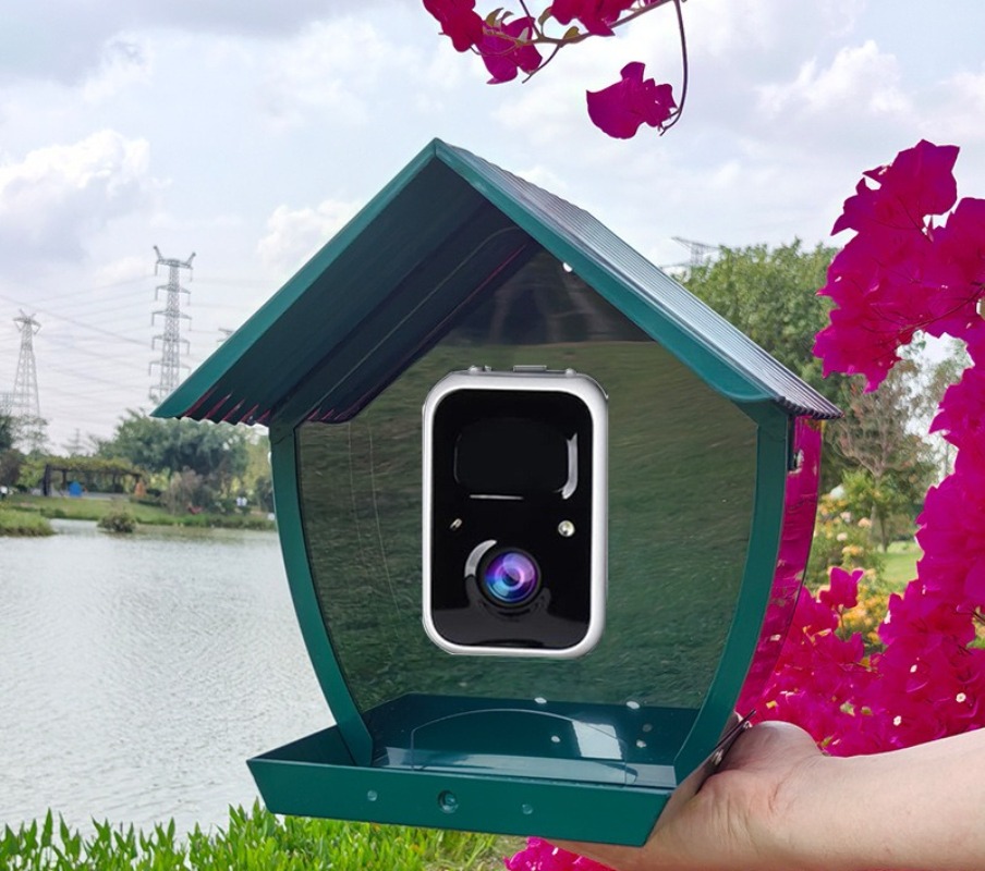 AI intelligent bird feeder wit - Gardening Tools Definition reseña y precio