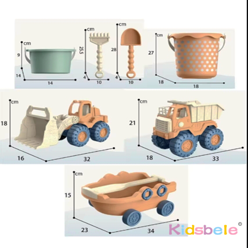 Beach Play Toys Children Porta - Gardening Tools For Beginners reseña y precio