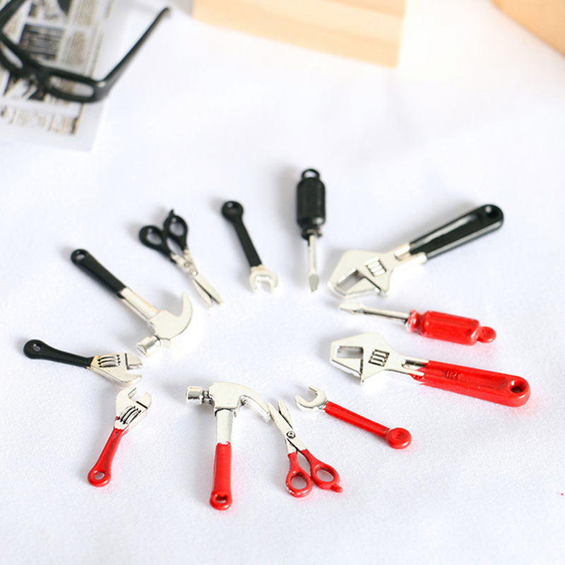 3/4/5/6Pcs Dollhouse Miniature - Gardening Tools Bag reseña y precio