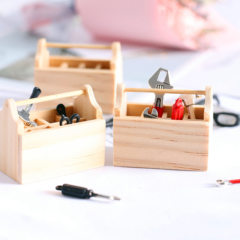3/4/5/6Pcs Dollhouse Miniature - Gardening Tools Bag reseña y precio