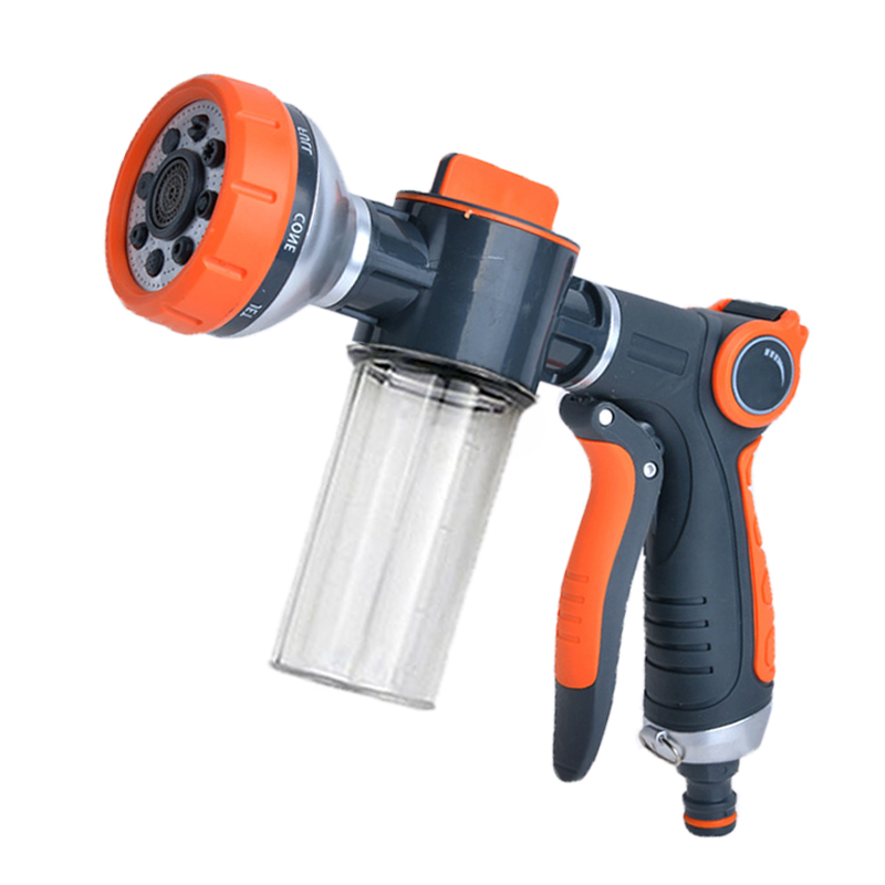 New Foam Water Gun Hose Nozzle - Gardening Tools For Beginners reseña y precio
