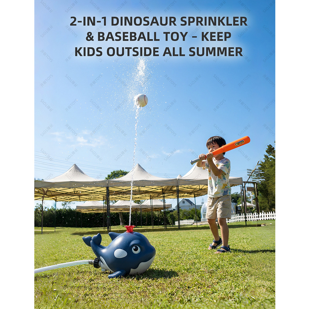Cartoon Whale Sprinkler Outdoo - Gardening Tools Cartoon reseña y precio