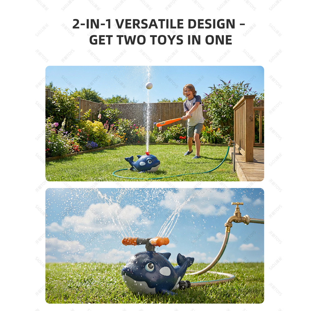 Cartoon Whale Sprinkler Outdoo - Gardening Tools Cartoon reseña y precio