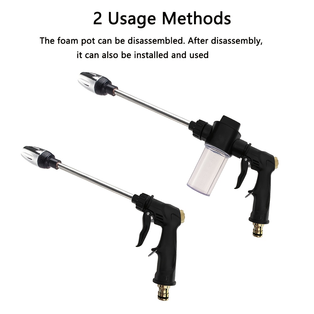 Garden Watering Gun Hose Nozzl - Gardening Tools Water reseña y precio