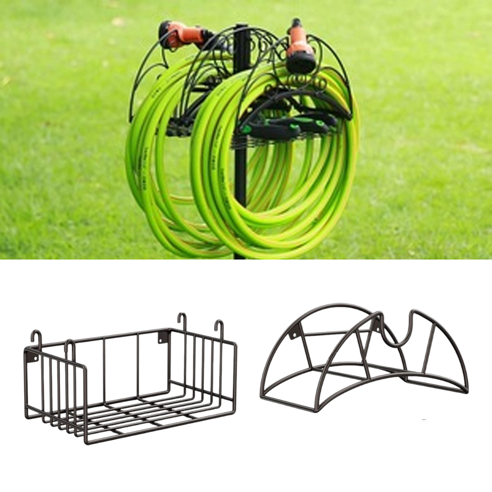 Wall Mount Garden Hose Holder  - Gardening Tools Water reseña y precio