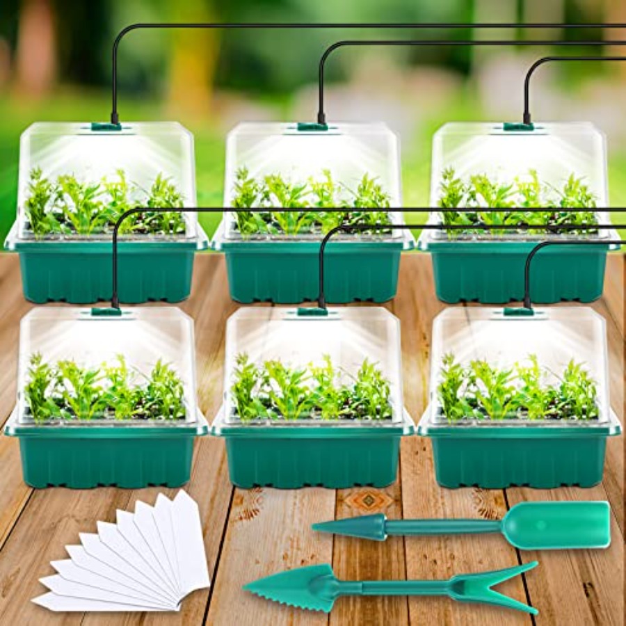 Seed Starter Tray with Light,  - Seed Starter Trays reseña y precio